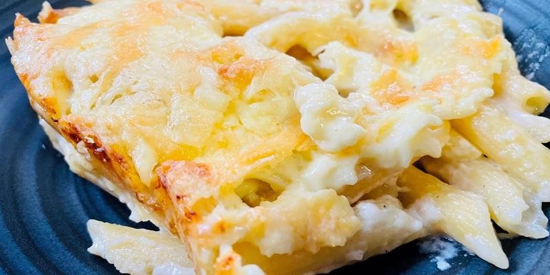 Макарони з сиром у духовці