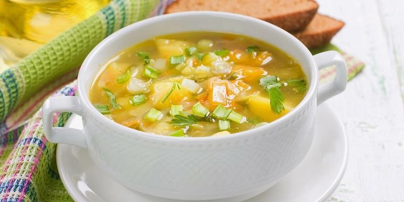 Овочевий пісний суп
